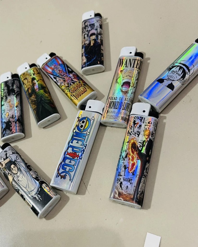 Korek Api Gas Custom Tema Anime